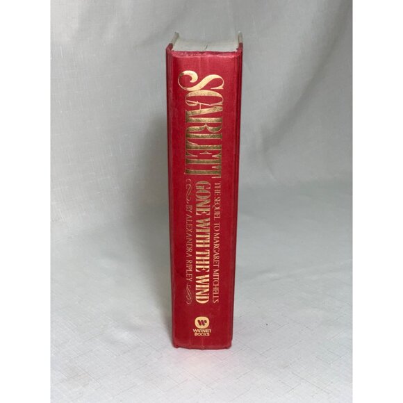 Scarlett Hardcover Book Alexandra Ripley Edition Sequel Gone With The Wind - Picture 2 of 5